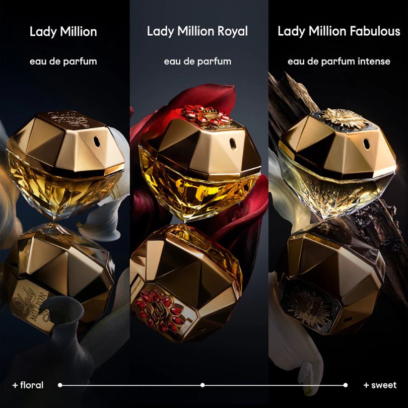 Rabanne Lady Million Fabulous, Eau de Parfum, 80ml